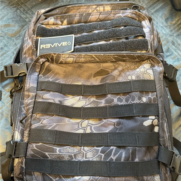 Bags | Grey Camo Tactical Backpack | Poshmark
